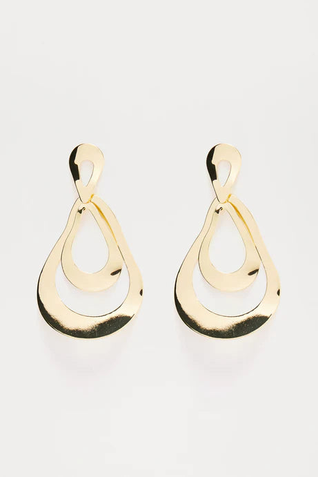 That island look Earrings - Gold - Elohim