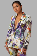 Emilina Floral blazer - Elohim