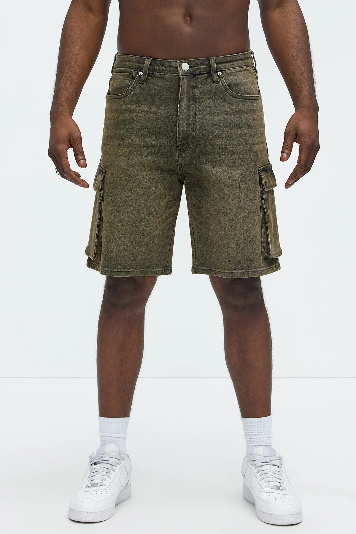 Zion Cargo Denim ShortsN.Y.C TrendsetterN.Y.C Trendsetter