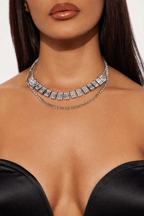 White Goddess Necklace - Silver - Elohim