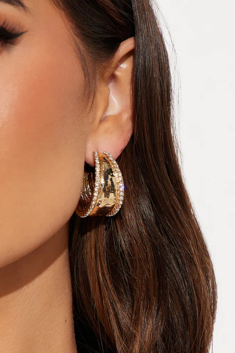 Goldfish 3 Piece Earring Set - Gold - Elohim