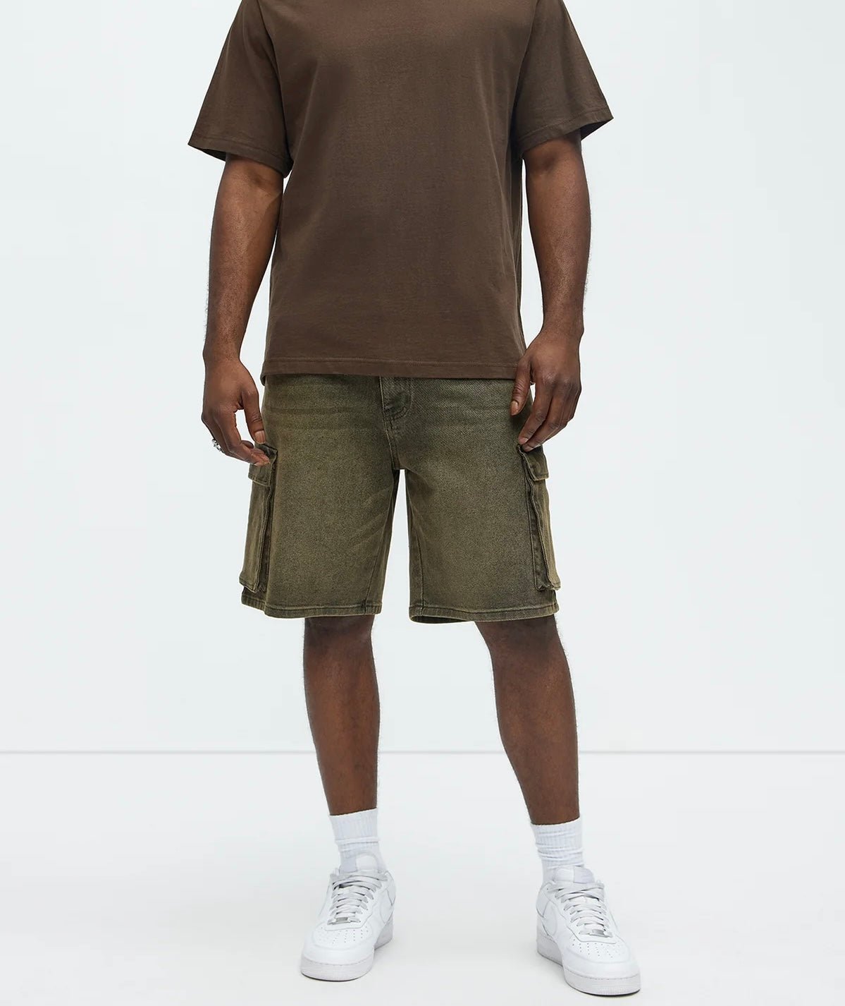 Zion Cargo Denim ShortsN.Y.C TrendsetterN.Y.C Trendsetter