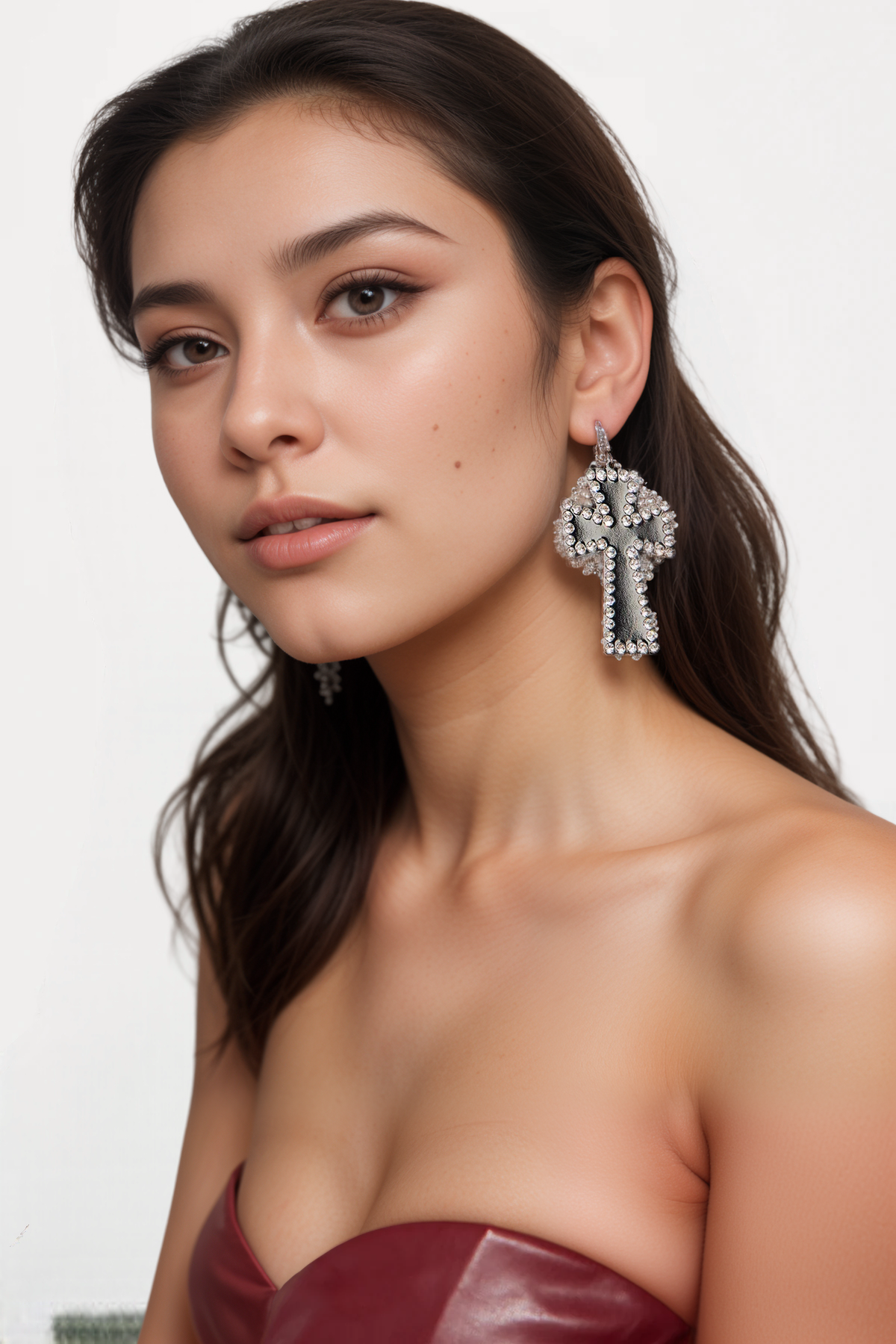 Cross earrings - Elohim